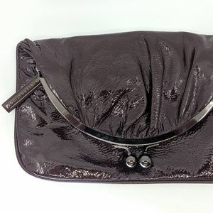 HOBO INTERNATIONAL SKYLER PATENT LEATHER CLUTCH